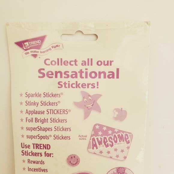 TREND Stinky Scratch 'N Sniff Sticker Matte 4 Sheets Amazing Apples Apple Scent - Picture 6 of 10